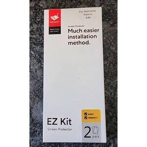 Bersem Samsung Galaxy S24 2 Pack Tempered Glass Screen Protector. Bubble Free